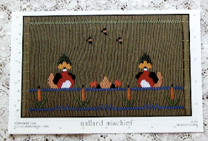 Little Memories Smocking Plate Mallard Mischief 113. OOP